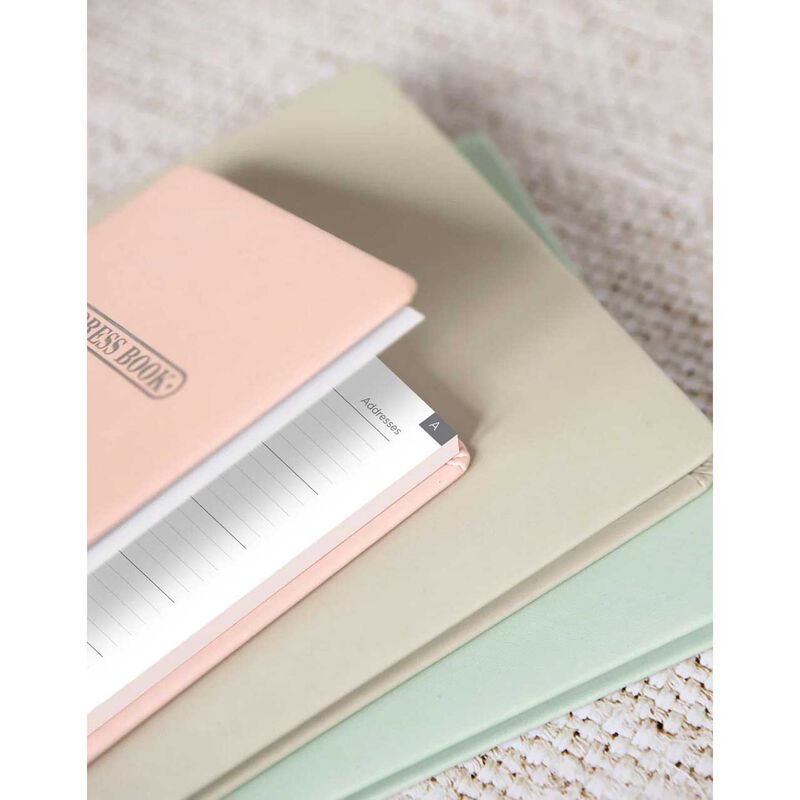 Letts of London Pastel A6 Address Book - Peach image number 2